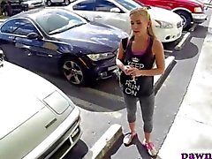 Car shopping teen gets a good deal after oral
