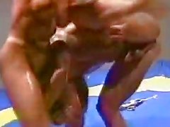 Bodybuilders Wrestle and Fuck Sluts