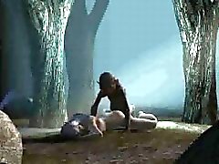 Bambino 3D di Presa alla selvaggia duramente nella foresta dal di Gollum