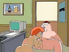 Sexo Family Guy bigote en la oficina