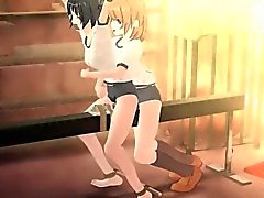 Acima amarrada Cutie do de anime hentai começa buceta duro vibed
