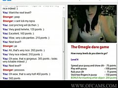 Girl plays my version of the Omegle game