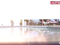 Betrüger Engeln - Jewelz Blu And Emilie Willis sehen Hot Ass Deutschen Teen und ihre BESTE FREUNDIN Fick glücklicher Kerl by the Pool