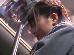 Asian schoolgirl enjoy group sex