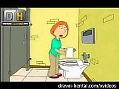 Familjgrabb Porn - WC knullar med Lois