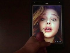 Chloe Moretz cum tributo # 3