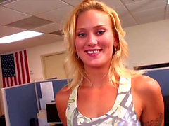 Blowjob, office