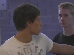 Gay seduced and given a sloppy blowjob