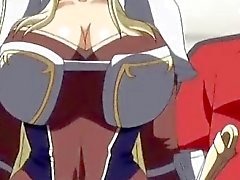Hübsch 3d Anime Prinzessin erhält ihr huge boobs gehänselt