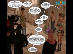 3D Den komiska : Claras Korpar . avsnitt tre