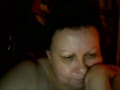 Sıcak Rusça Olgun Anne Maria Skype'ta Oynuyor
