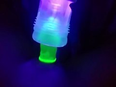 Glow in the Dark kondom, Fleshlight jävla cumplay