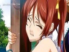 Hentai porno tesoro viene cunt ed i tits afferrato dalla schiena