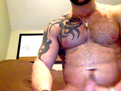 Jerk off webcam, hairy muscle men, big ass