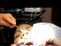 Castrated, female dentist pov