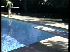 Masiva cosecha boobs aceite para el hombre de la piscina