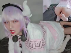 hyeon06179 cute kanna cosplay fuck