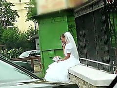 Sposa sexy che eccitata Amirah vuole scopare il