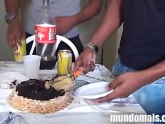 A festa de aniversário