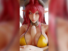 3D Anime, 3D Animasyon BigTits