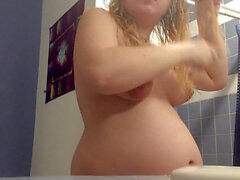 Recent, pregnant mom, voyeur recent