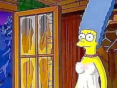 Bir sevgi The Simpsons Hentai Kabin