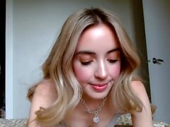 Curly Blonde Teen Records Solo Dildo Masturbation More at