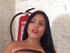 latina show boobs ass
