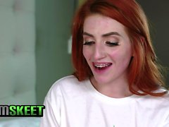 BraceFaced - Ginger Teen With Braces Gets A Big Dick Facial
